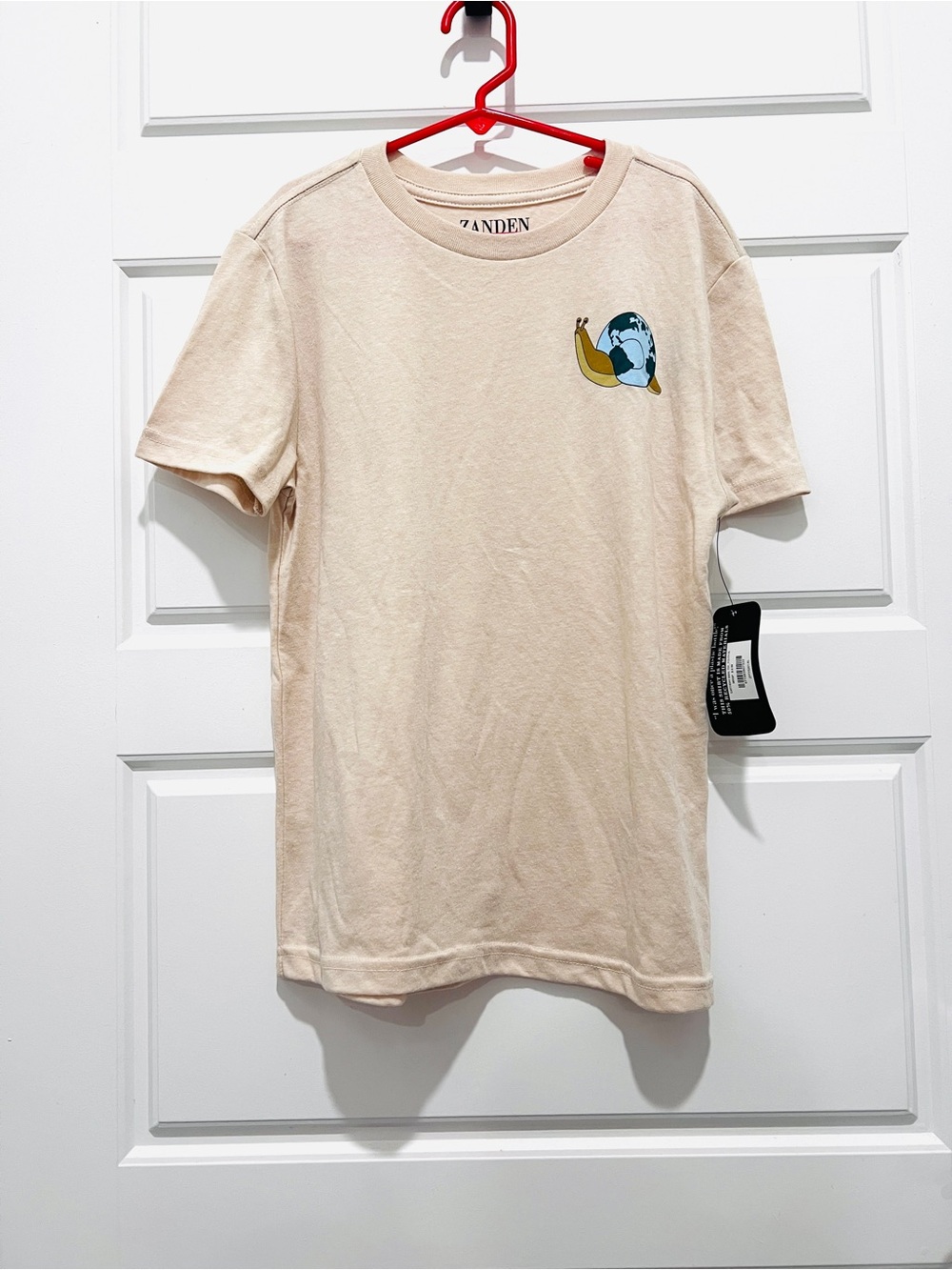Zanden Beige Graphic Tee